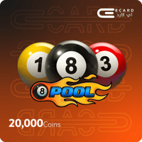 20,000 Coins واكثر لعبة 8Ball Pool