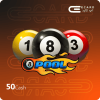 50 Cash واكثر لعبة 8Ball Pool
