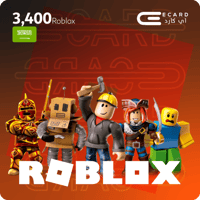 بطاقة روبلكس - 3400 روبكس