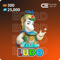 25,000 جوهرة + 300 نقاط رويال يلا لودو