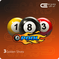 3 Golden Shots لعبة 8Ball Pool