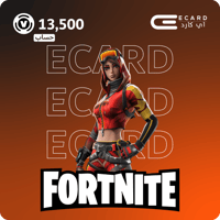 حساب فورتنايت 13,500 فيبوكس