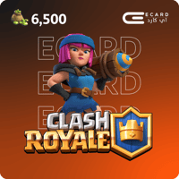 6500 الماسة كلاش رويال بالحساب