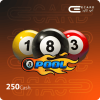 250 Cash واكثر لعبة 8Ball Pool