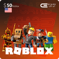 بطاقة 50$ روبلكس امريكي