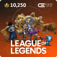 League Of Legends 10,250 Riot Points