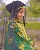 نشل فاخر يوم التأسيس باللون الأخضر