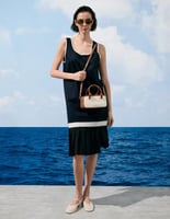 Sammie Bag - Sammie Canvas Knotted-Handle Elongate...