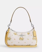 Teri Shoulder Bag With Floral Print