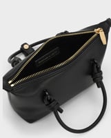 Sammie Knotted-Handle Tote Bag - Black