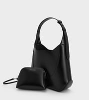 Sigrid Hobo Bag - Noir