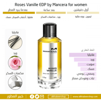 عينة مانسيرا روز فانيلا او دو بارفيوم 2مل