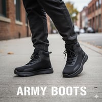 بسطار عسكري اسود Army SAILS 144-1716