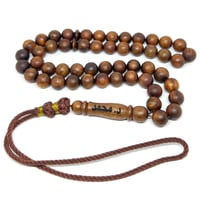 مسباح خشب الكوك (برائحة العود) 51 خرزه