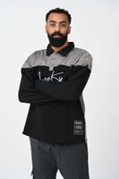 هودي اوفر سايز دبل كاب فتحت اصابع