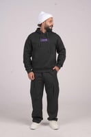 هودي اسود اوفر سايز