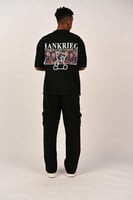 تيشرت اوفر سايز لون اسود HANKRIEG