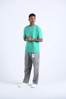 تيشرت اوفر سايز لوقو اساسي