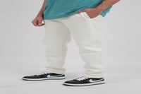 بنطلون ابيض ساده