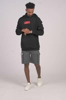 هودي اسود اوفر سايز