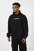 هودي اوفر سايز اسود بلوقو بتر فلاي