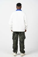 بلوفر اوفر سايز فتحت اصابع