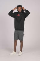 هودي اسود اوفر سايز