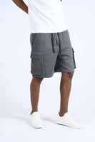 شورت رصاصي بجيوب