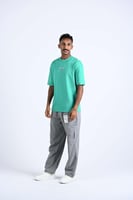 تيشرت اوفر سايز لوقو اساسي