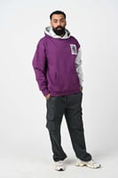 هودي اوفر سايز دبل كاب فتحت اصابع