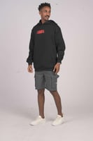 هودي اسود اوفر سايز