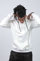 هودي اوفر سايز ابيض بطبعة SUMMER