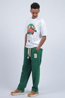 تيشرت اوفر سايز ابيض حمامه