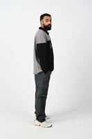 هودي اوفر سايز دبل كاب فتحت اصابع