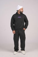 هودي اسود اوفر سايز