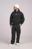 هودي اسود اوفر سايز