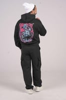 هودي اسود اوفر سايز