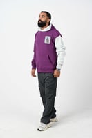 هودي اوفر سايز دبل كاب فتحت اصابع