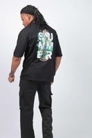 تيشرت اوفر سايز اسود سمر