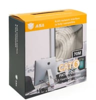 سلك شبكة إيثرنت CAT 6 من ASA – بطول 70 متر