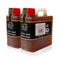 عسل سدر طبيعي جالون 2 كجم (2 عبوة 1 كجم)