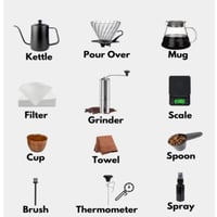 مجموعة تحضير القهوة المختصة 13 قطعة