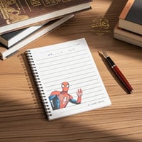 دفتر سبايدر مان للأطفال