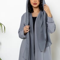 عباية ملونة للسفر قماش امواج Z2003