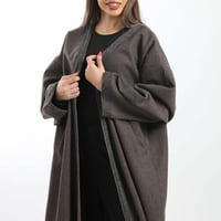 عباية شتوية جوخ لمسات من الصوف 5059