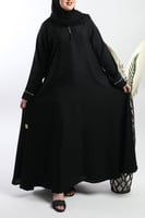 عباية كلوش بتصميم راقي وبسيط 5079