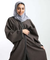 عباية شتوية جوخ لمسات من الصوف 5059