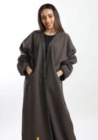 عباية شتوية جوخ لمسات من الصوف 5059