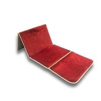 سجادة صلاة قابلة للطي مع مسند ظهر