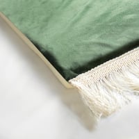 سجادة صلاة طبيه - لون اخضر غامق